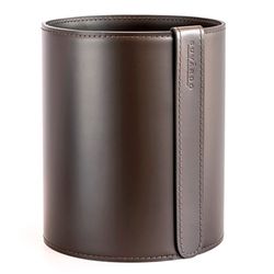 Корзина для бумаг 18 литров из кожи Cuoietto с металлической вставкой 320*270 (BBCMet) 10