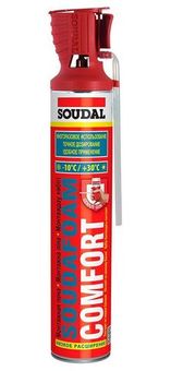 Пена монтажная бытовая /всесезонная/ 750 мл. &quot;SOUDAL Комфорт&quot;