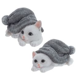 GAEM Фигурка декоративная "Котёнок", L14 W9,5 H7,5 см, 2в.