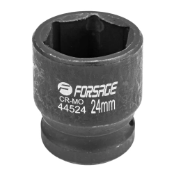 Головка ударная 24мм 6гр 1/2'' Forsage F-44524