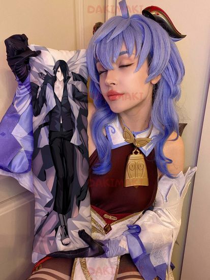 Мини дакимакура Саске Учиха и Наруто Узумаки из Наруто арт. M0359, 60х20 см