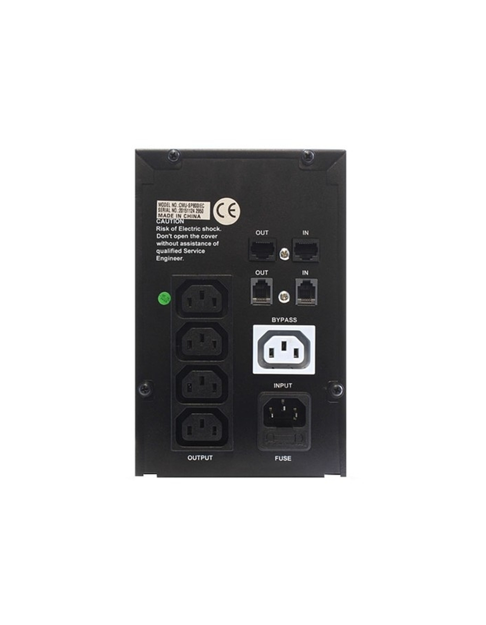 CROWN ИБП CMU-SP800IEC USB {(1x12V.9AH) 8*IEC С13 + 1*IEC С13 bybass, порт USB} [CM000001864]