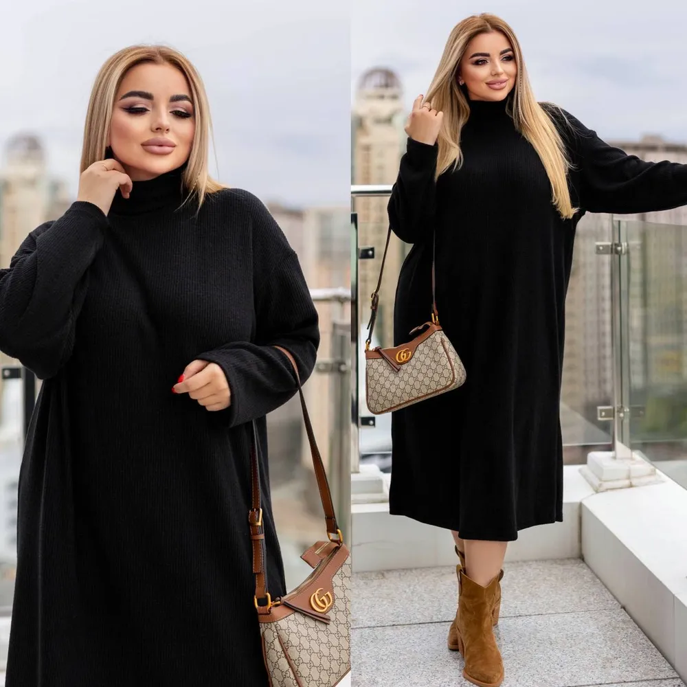 Платье теплое УК-192 Фабрика Моды