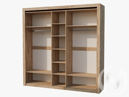 Шкаф 5-ти створчатый секция №20 НКМ Версаль-5 (дуб баррик)