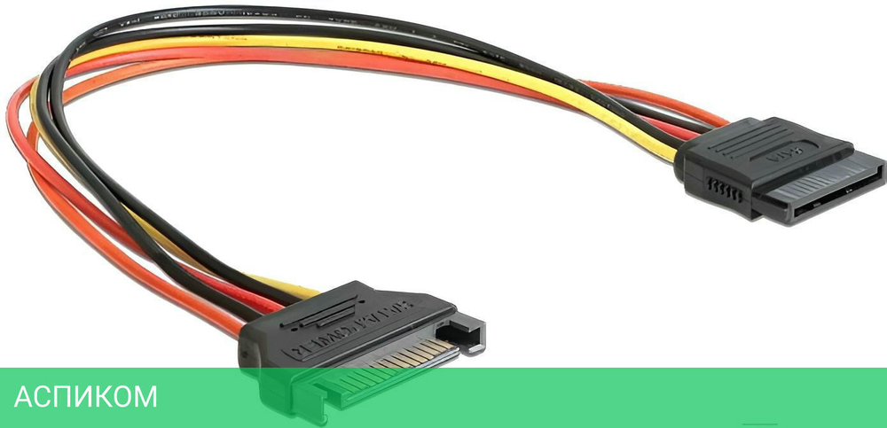 Кабель SATA Cablexpert CC-SATAMF-01 0.3 м