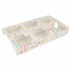 Поднос на 6 стаканов/чашек  , 27,5*16*4 см, 50 шт/уп, Garcia de PouИспания