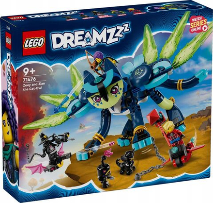 Конструктор LEGO DREAMZzz - Зои и сова-кот Зиан - Лего Дримззз 71476