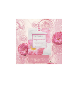 FOREO Farm to Face Sheet Mask Bulgarian Rose - увлажняющая тканевая маска /   3x20  ml  / GTIN 7350120790255