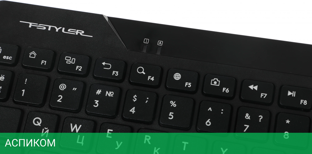 Набор периферии A4Tech Fstyler FG2300 Air2 черный