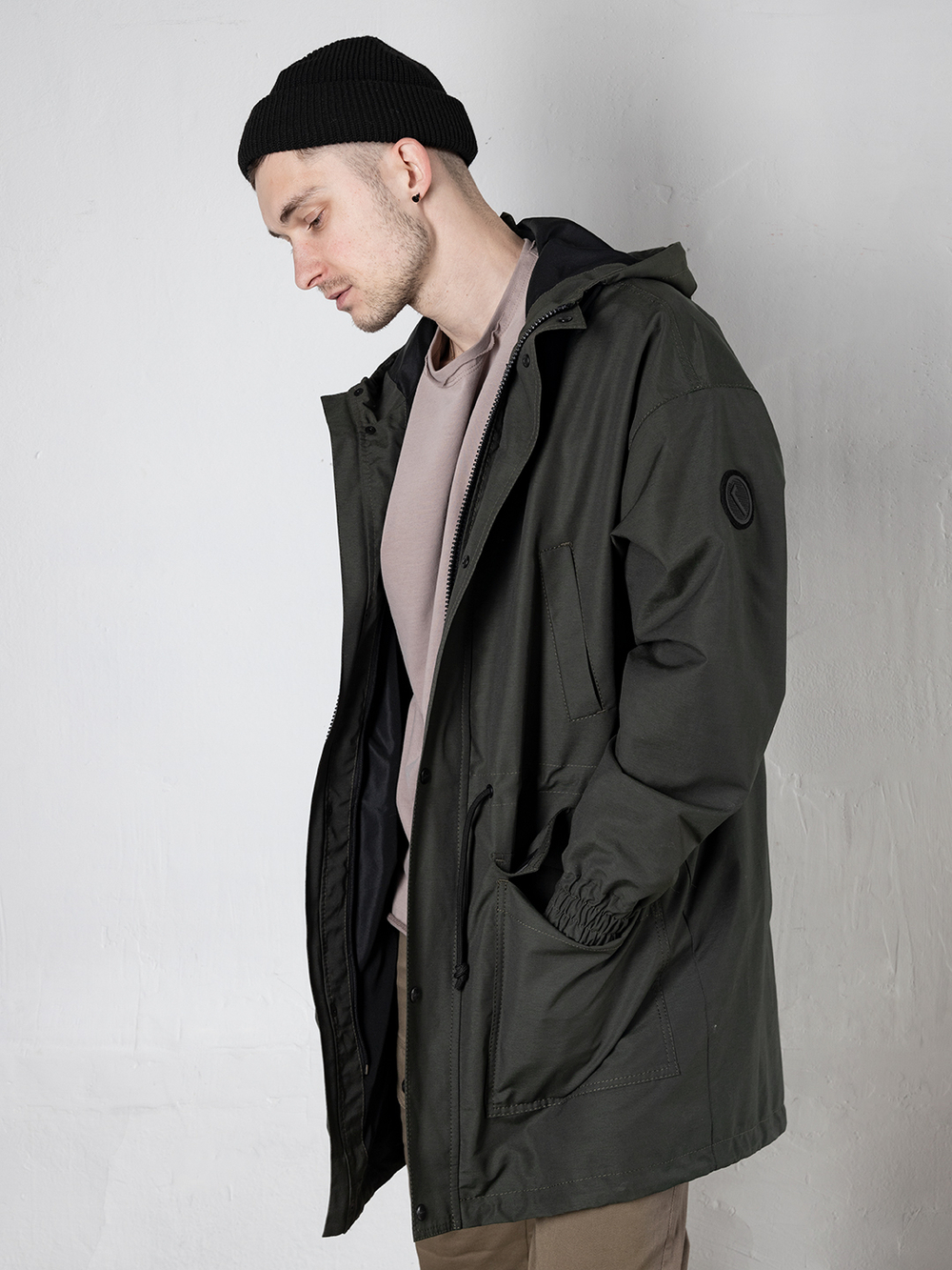 Парка с жилетом Город Горький малахит