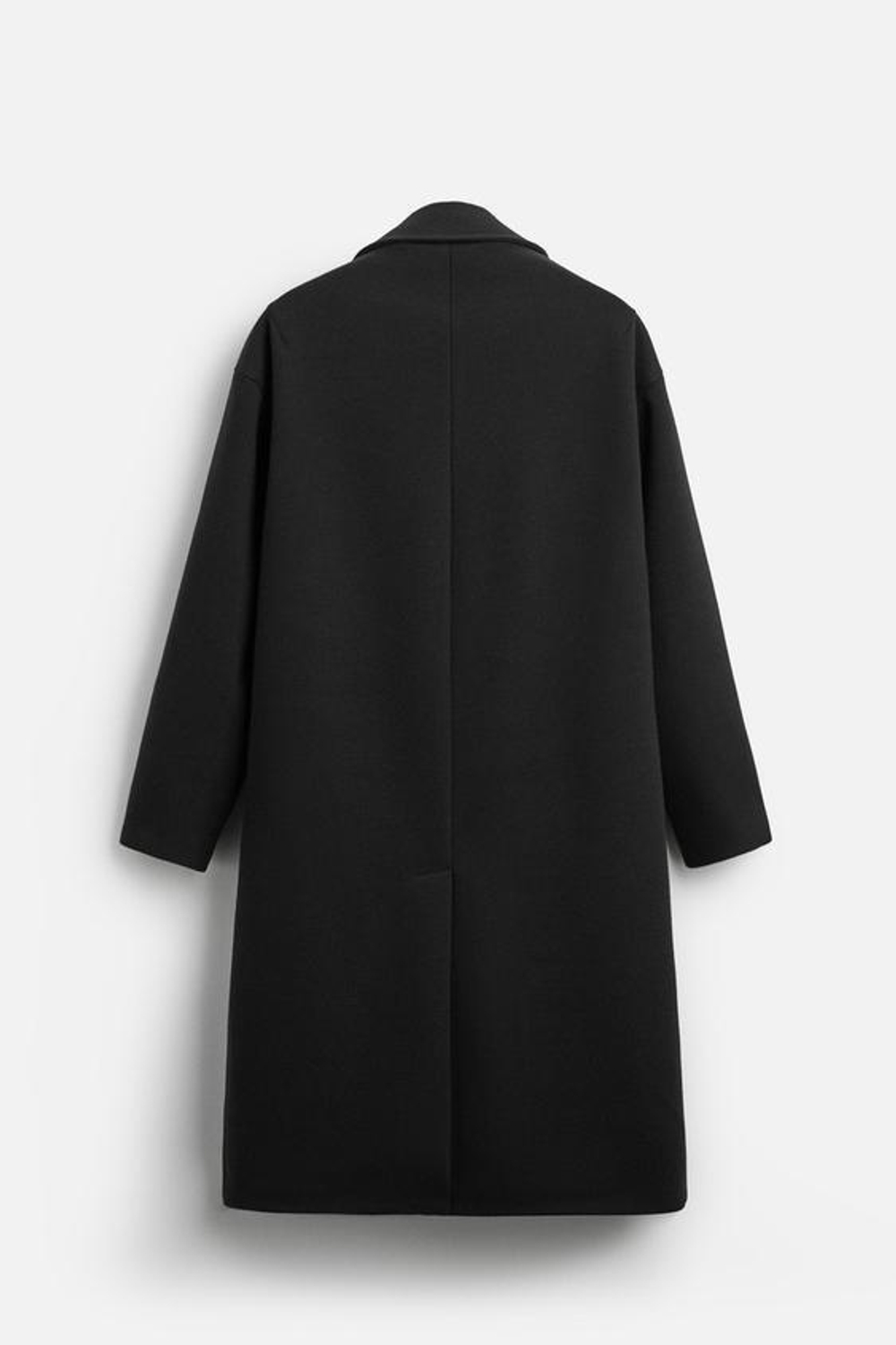 ZARA ПАЛЬТО ОВЕРСАЙЗ, ЧЕРНЫЙ