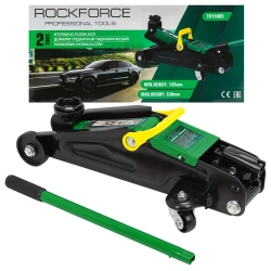 Домкрат подкатной гидравлический 2 т (h min - 135мм, h max - 330мм) RockForce RF-TR15005