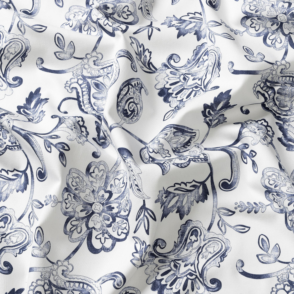 Комплект штор IKEA DOVREFIBBLOR (ДОВРЕФИББЛОР), Белый с рисунком, 145x250 см, 2 шт