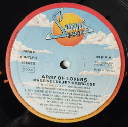 Винтажная виниловая пластинка LP Army Of Lovers Massive Luxury Overdose (Spain 1991) Supernatural