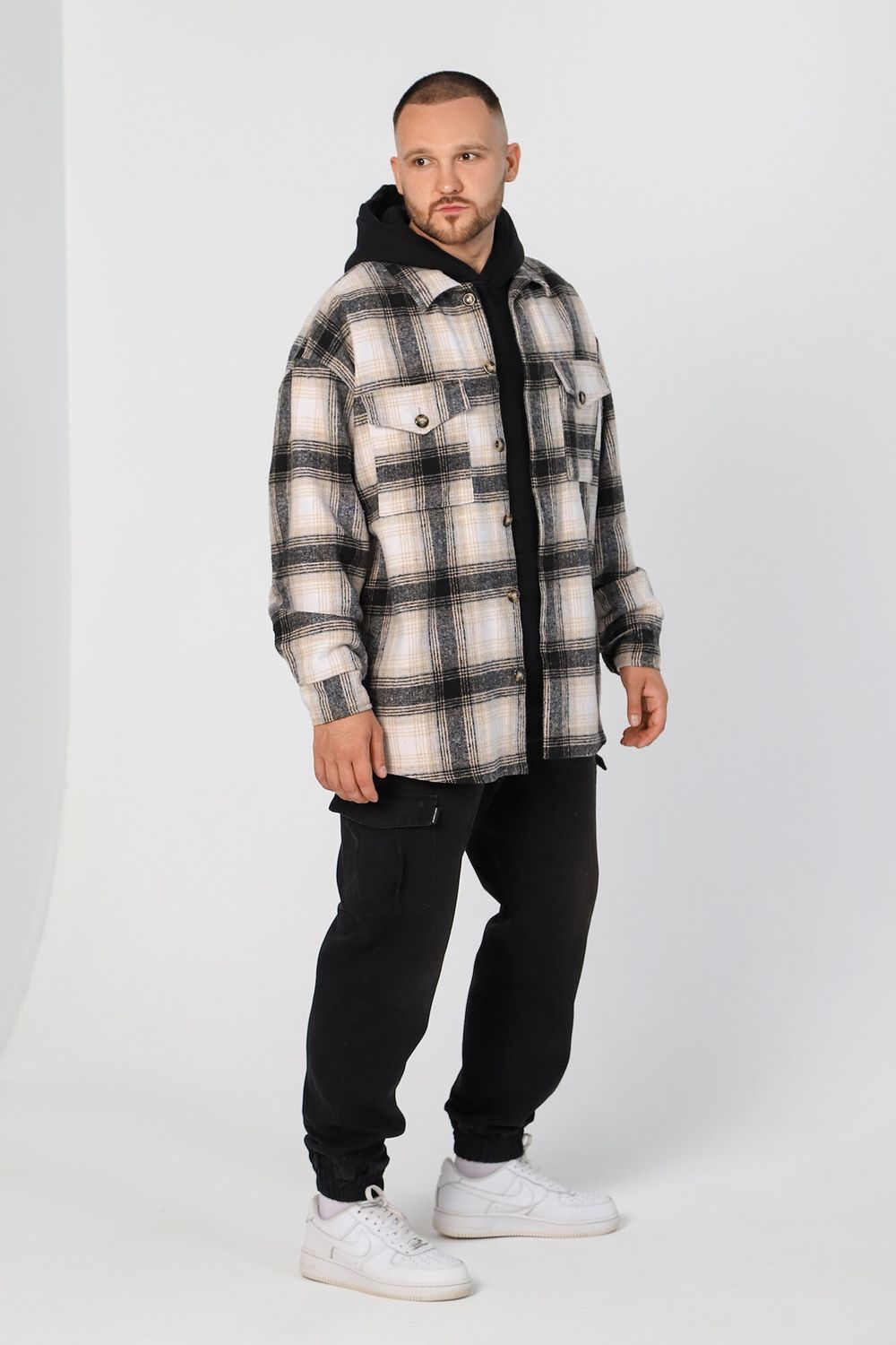 Рубашка мужская Квадро-4 Виотекс КОРИЧНЕВЫЙ