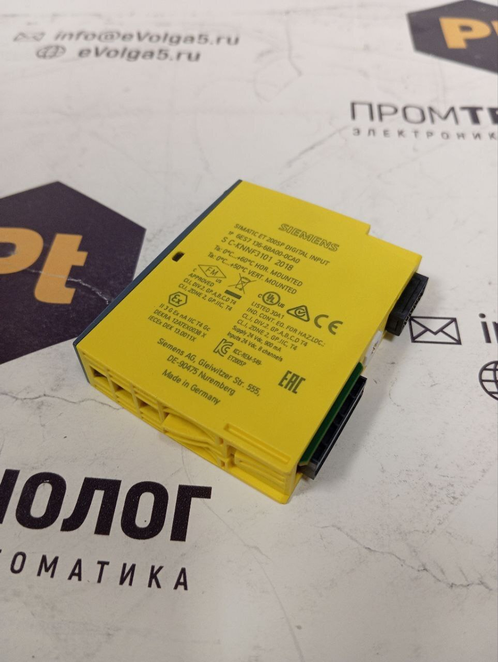 Модули Siemens 6ES7 6ES7136-6BA00-0CA0 б/у