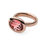 Кольцо Qudo Tivola Rose Peach 17.2 мм 631824 BR/RG