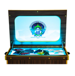 Стилизованный световой песочный стол Сундук