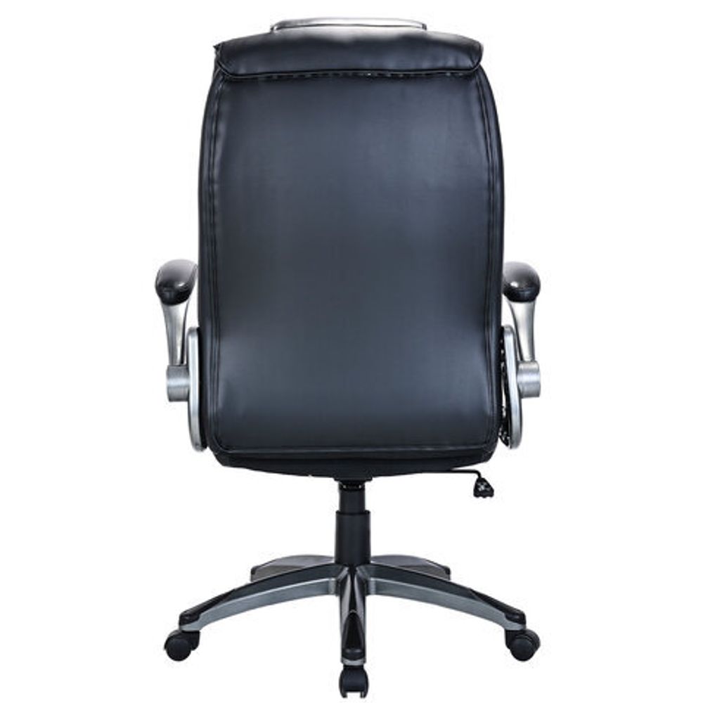 Кресло BRABIX PREMIUM "Paradigm EX-556", пружинный блок, рециклированная кожа, черное, 532976