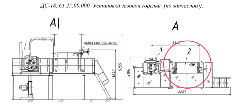 ДС-18561 25.02.000 Система обвязочных газопроводов