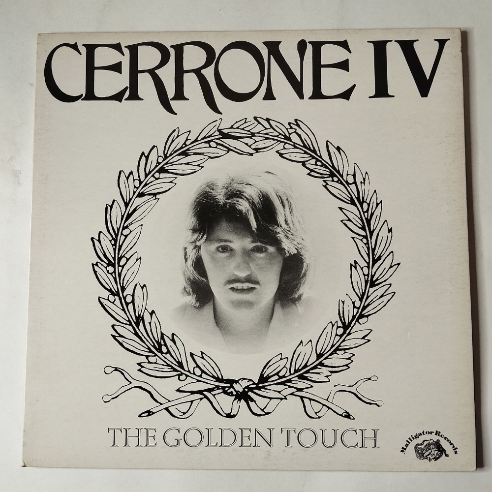 Винтажная виниловая пластинка LP Cerrone IV The Golden Touch (France 1978)