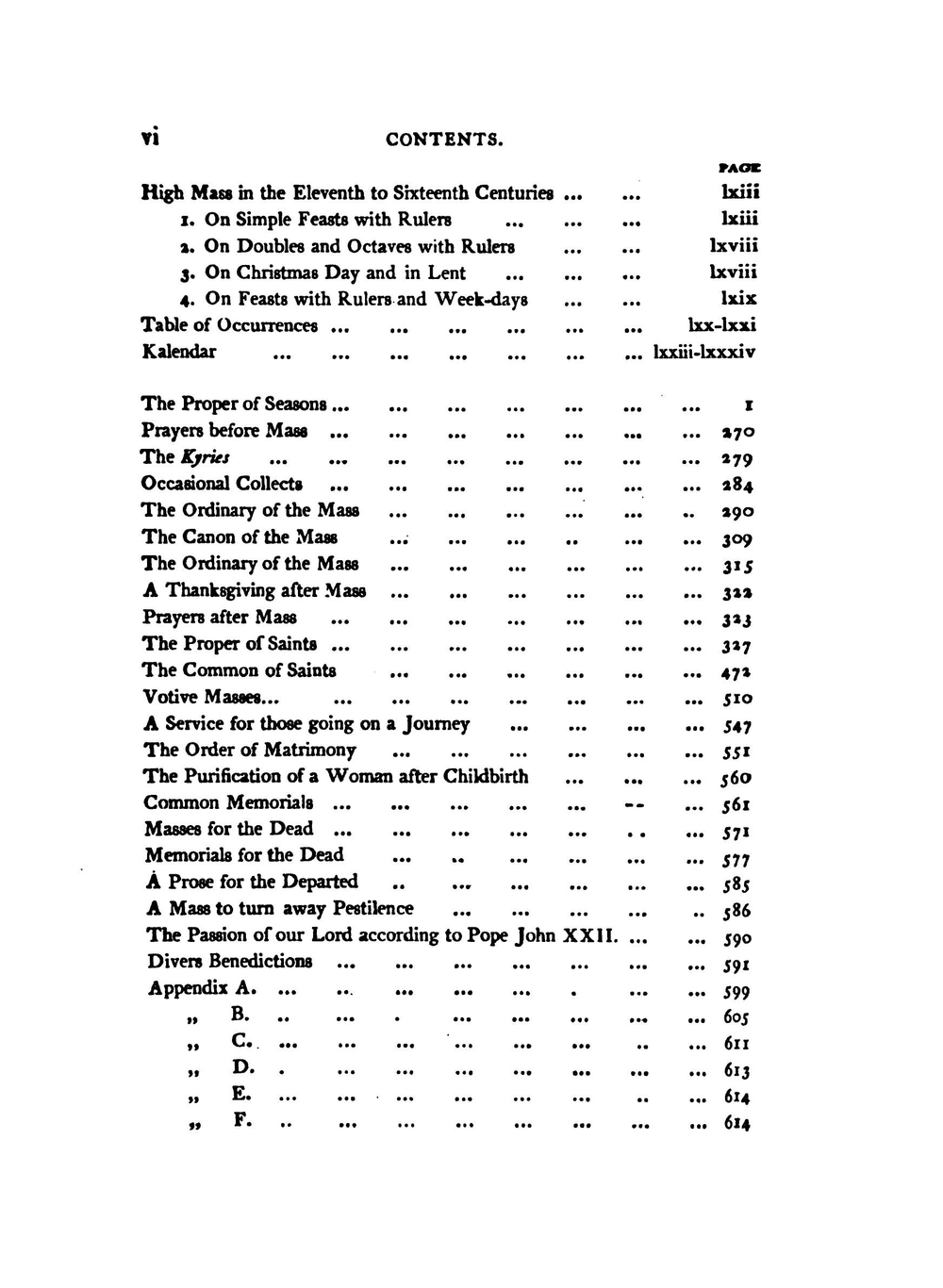 The Sarum Missal. Done Into English | A.H. Pearson