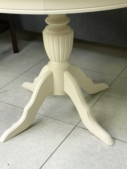 Стол Эдельвейс К 1000 (дуб/тон Венге)