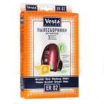 Мешок для пылесоса Vesta filter, ER 02, бумажный, 5 шт