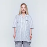 Рубашка Dissident Oval Logo белая