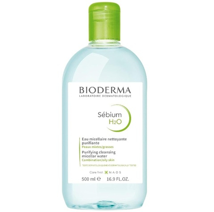 Bioderma Sebium H2O для жирной и комбинированной кожи мицеллярная вода, 500мл