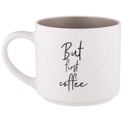 КРУЖКА "КОФЕМАНИЯ BUT FIRST COFFEE" 470 МЛ