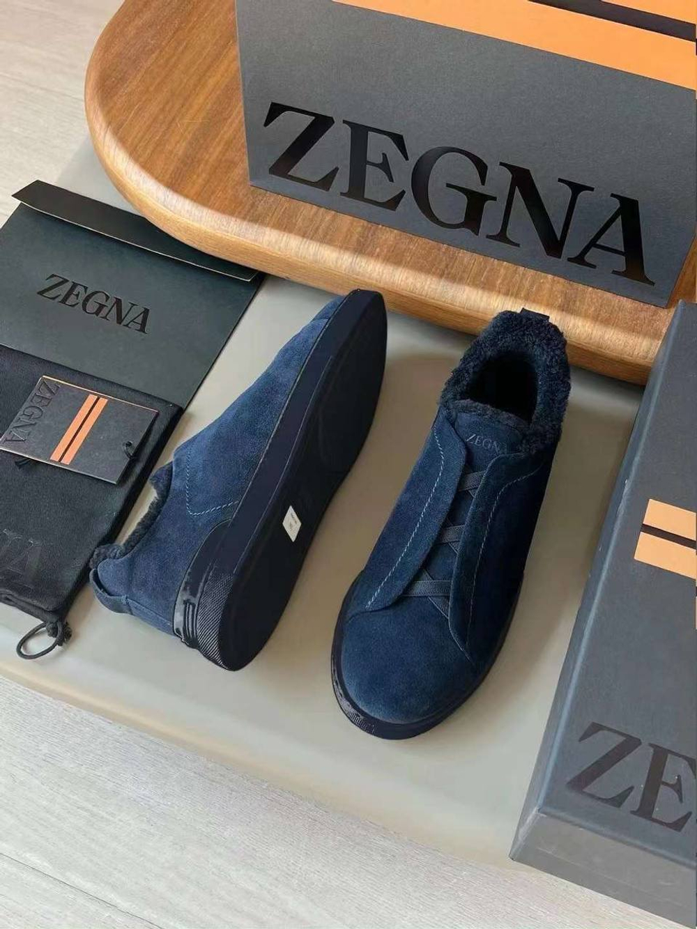 Кеды Zegna