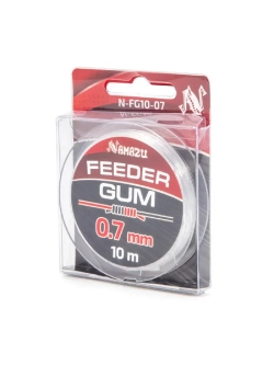 Фидергам FEEDER GUM, L-10 м прозрачный
