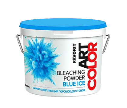 Синий осветл порошок Favorit Art Color 500гр Blue Ice 9+