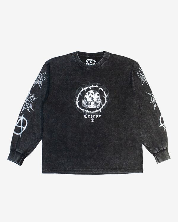 Лонгслив Трайбл черный - фото 1