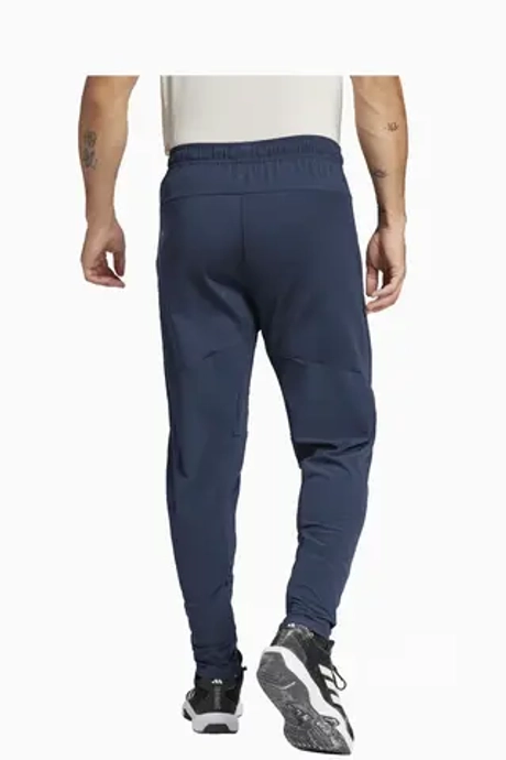 Штаны adidas Designed for Training Hybrid - темно-синий