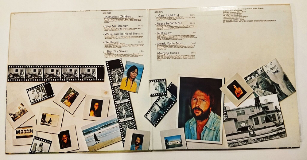 Винтажная виниловая пластинка LP Eric Clapton 461 Ocean Boulevard (Japan 1980) (No Obi)