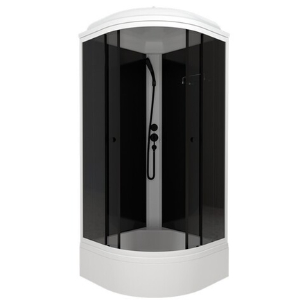 Душевая кабина Triton Грэй В 90x90 (черный)