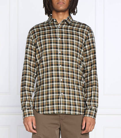 рубашка liam_53f BOSS BLACK - зеленый(50477829)