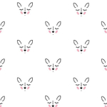 Муслиновый нагрудник Deer (white)