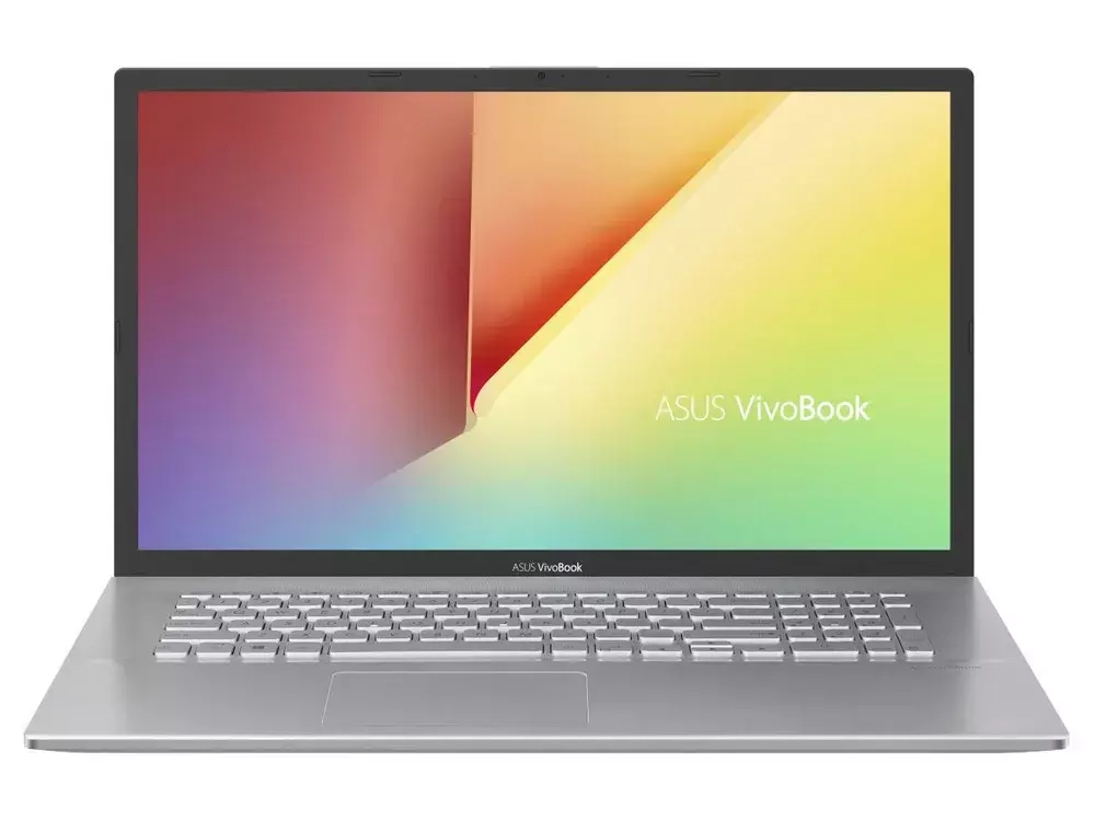 Ноутбук Asus VivoBook X712EQ i5-1135G7 8Gb SSD 512Gb NVIDIA MX350 2Gb 17,3 FHD IPS Cam 32Вт*ч Win11Pro Серебристый X712EQ-AU090X 90NB0U91-M002B0