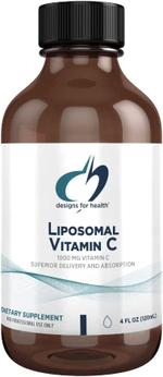 Designs for health Liposomal Vitamin C 1000mg 120ml (липосомальный витамин C).