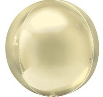 Сфера 3D "Белое золото" 40 см
