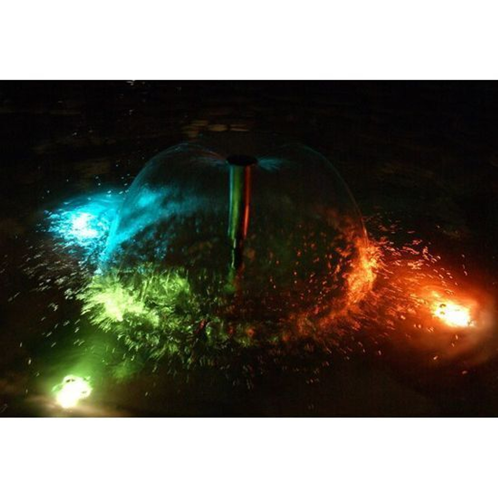 Прожектор LED Aquaviva (1led, 7 Вт, 12 В) RGB для фонтана