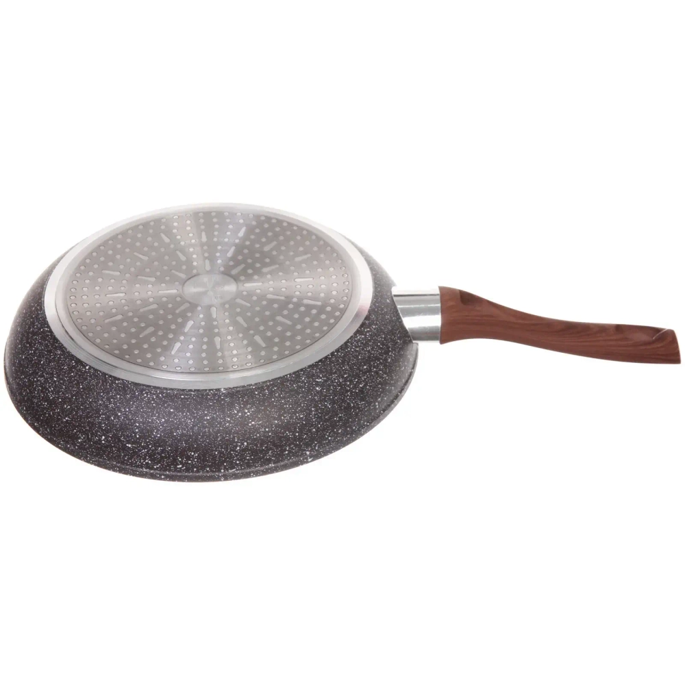 Сковорода «BAROLY» GRAY 28см индукционная с антипригарным покрытием, бакелитовая ручка