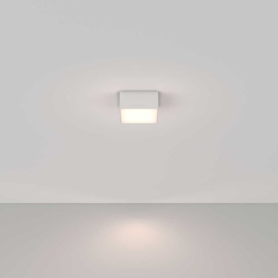 Потолочный светодиодный светильник Maytoni Technical Zon C032CL-12W4K-SQ-W