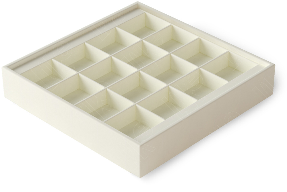 Планшет Бета/2 серия/приподнятое дно/16 ячеек 08 (41х48 мм.)