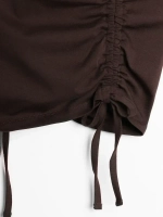 Летняя женская юбка с завязками