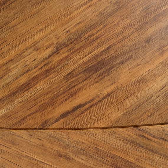 Стол журнальный Берли (12 мм) дуб американский/чёрный