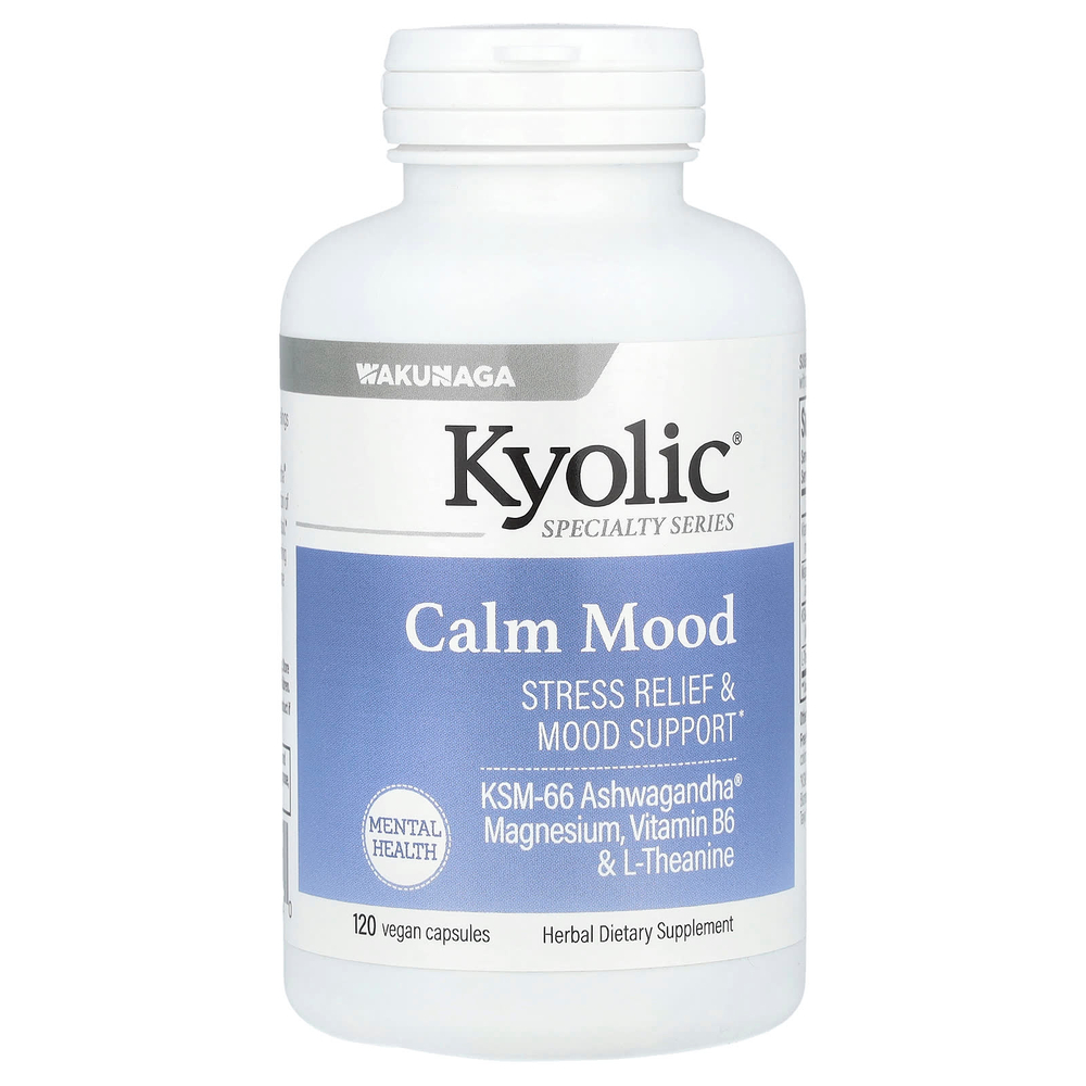 Kyolic, Specialty Series, для спокойного настроения, 120 веганских капсул